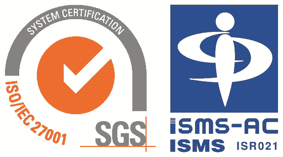 ISMS認証 ISO/IEC 27001:2022 登録番号 JP21/080727